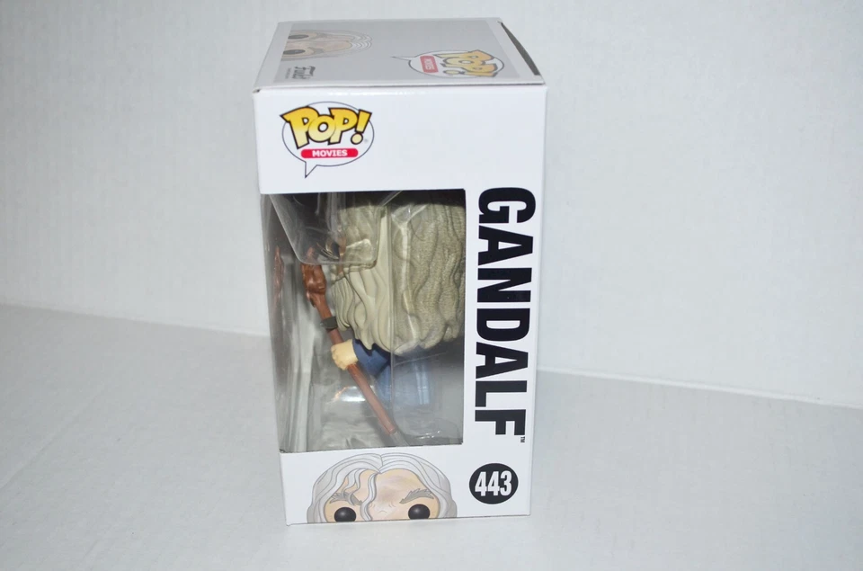 Funko POP! : Figura Vinilo El Señor de los Anillos Hobbit Gandalf El Gris #443 COMO NUEVA🔥 Foto 4 de 4