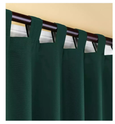 Plow & Hearth 95''L Thermalogic Energy Efficient Insulated Tab-Top Curtain Pair