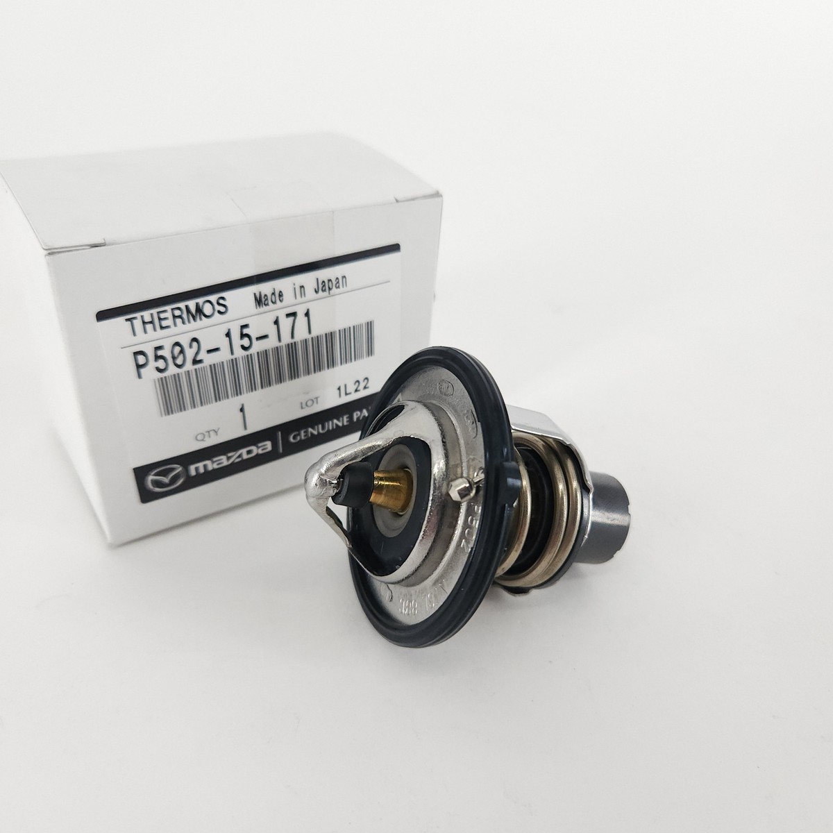 Genuine OEM Mazda P502-15-171 Engine Coolant Thermostat | eBay