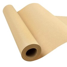 15" 400" Brown Paper Roll, Brown Wrapping Paper, Craft Wrapping Packing Paper