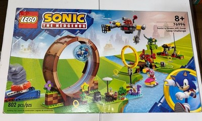 New! LEGO Sonic 76994 Sonic's Green Hill Zone Loop Challenge Set