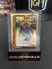 Marketplace image: 2025 Topps Chrome Formula 1 F1 Lando Norris Superfractor Autograph 1/1 CAC-NOR