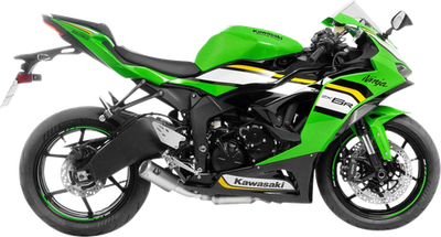LEOVINCE LV Corsa S Slip-On Muffler - Titanium - Kawasaki ZX-6R