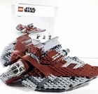 LEGO Star Wars 75362 Ahsoka Tano's T-6 Jedi Shuttle Ship Build Only