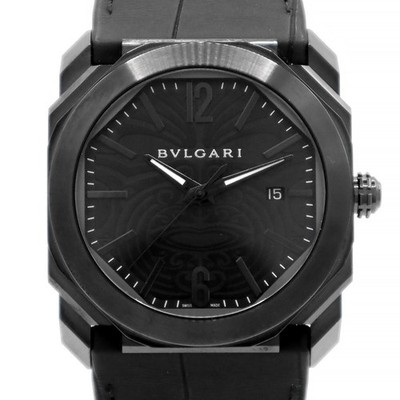 BVLGARI Octo All Blacks Commemorative Model 102249 BGO41BSBLD/AB Men's Automatic