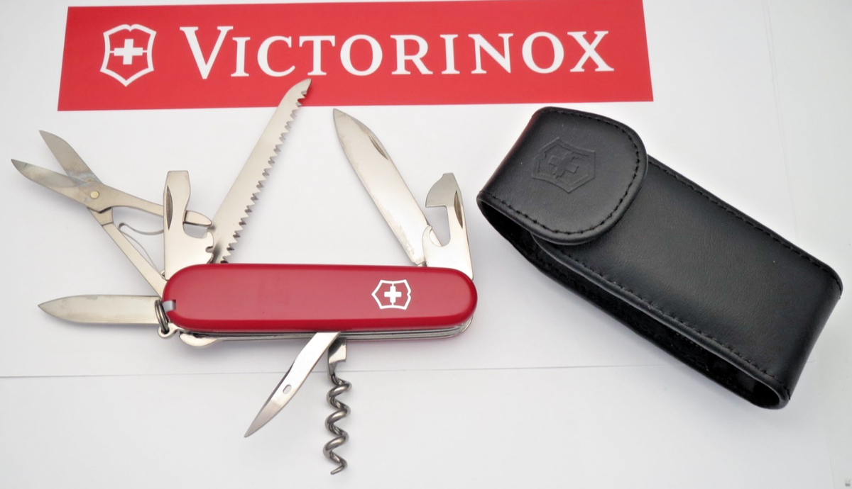 Victorinox Swiss Army Knife 91mm HUNTSMAN Knife - MINT with