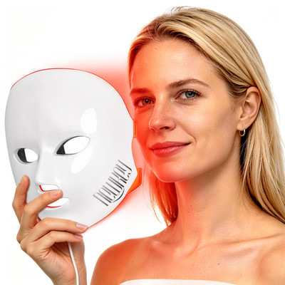 Newkey 4D Led Red Light Therapy Mask For Face Skin Glowing630Nm Led Light