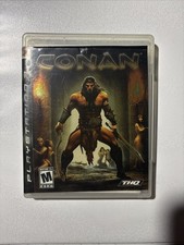 Conan (Sony PlayStation 3, 2007) PS3 Complete Game With Manual Tested/Works CIB
