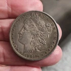 1901 Morgan Dollar $1 Circulated Uncertified Philadelphia Silver Coin
