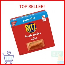 RITZ Fresh Stacks Original Crackers, Party Size, 23.7 oz (16 Stacks)