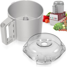 106458S Cutter Bowl Lid and 112204S Cutter Bowl for Robot Coupe R2 3L Gb 3 Quart
