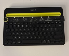 Logitech K480 Keyboard Bluetooth Wireless Multi-Device, Black