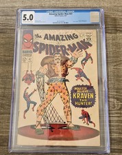 Amazing Spider-Man #47 CGC 5.0 Kraven Early Appearance Classic Romita Cover 1967