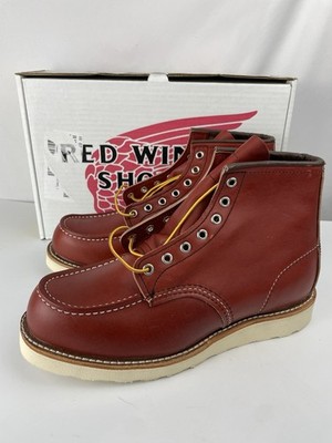 Red Wing Irish Setter 8875 Heritage Moc Toe Boots Classic Red Oro Russet 9 E