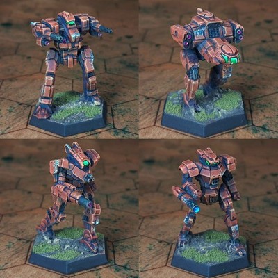 BattleTech Pro Painted Miniatures Sword of Light, Inner Sphere Striker Lance Box