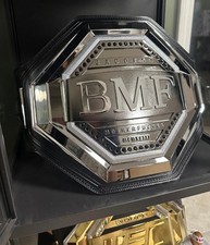 UFC BMF Replica Title Belt Championship Adult Size Brass 2MM Original Leather