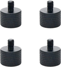 Mic Screw Adapter, Aluminum Alloy Thread Adapter 5/8-11 Female to 1/4-20 Male fo