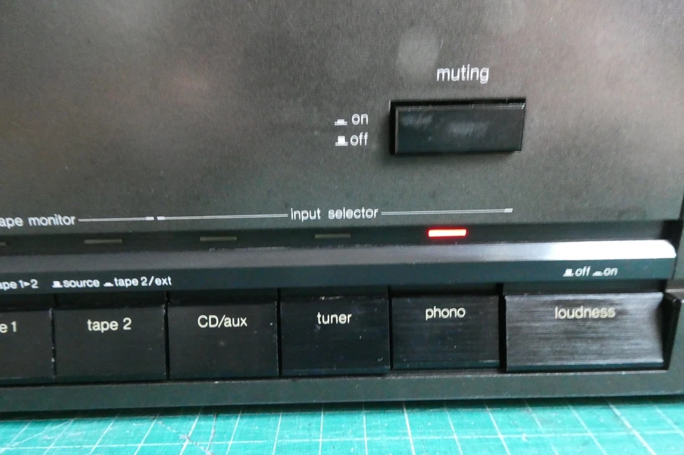 AMPLIFICADOR ESTÉREO TECHNICS SU-800 ENTRADA DE FONO 50 VATIOS P/C AÑOS 80 REPARADO EN MUY BUENA CONDICIÓN Foto 4 de 4