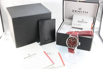 Zenith Pilot Type 20 Extra Special 40mm Burgundy Limited Edition 250 T00150