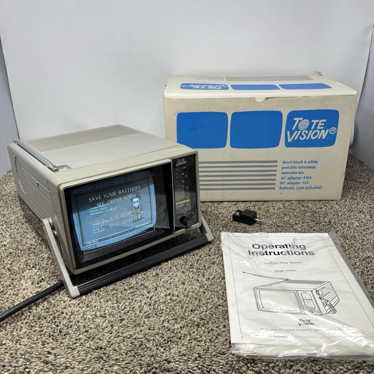5 B w TV Indiana Vintage Televisions for sale - eBay