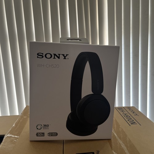 Sony WH-CH520 Wireless Over-Ear Headphones - Black thumbnail 2