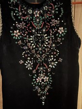 Urban Outfitters Ecote Jasmina Velvet Holiday Dress Size Small EUC!