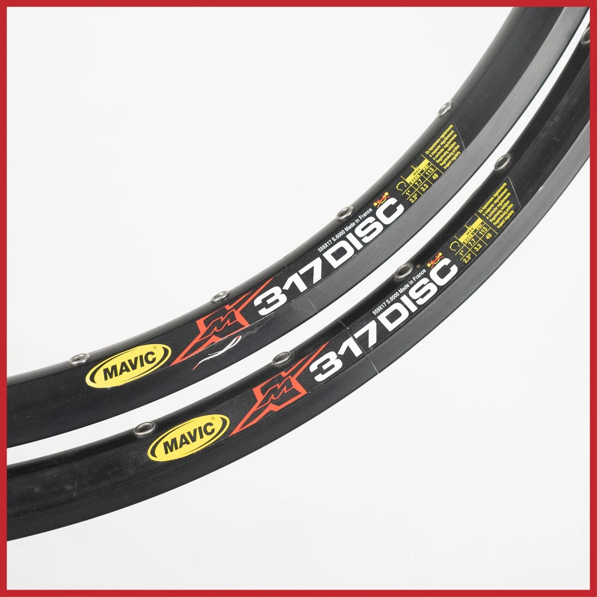 Mavic 317 DISC 26インチ 完組ホイール Mavic 317 DISC 26インチ 完組ホイール 【公式通販】