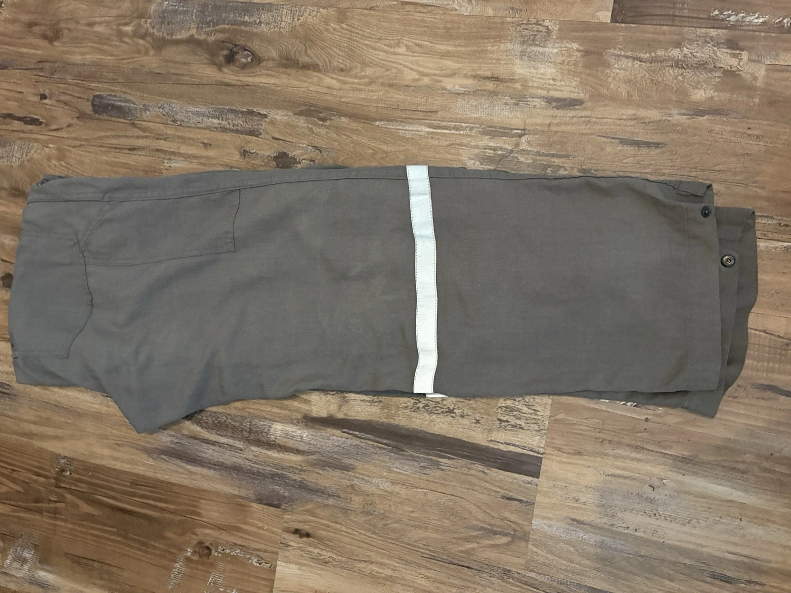 Red Wing Unisex FR Coverall Gray Cotton Canvas Workwear Reflective Pockets - product detail image 5