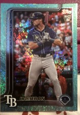 2025 Topps Series 1 - Kameron Misner #84 Aqua Holo Foil (RC)