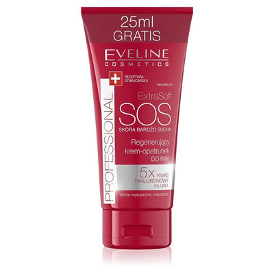 Eveline Cosmetics Extra Soft SOS Regenerierende Handcreme Dressing | Sofortige F