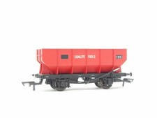 Hornby R6808 21T Hopper Wagon OO Gauge Red Coalite Fuels