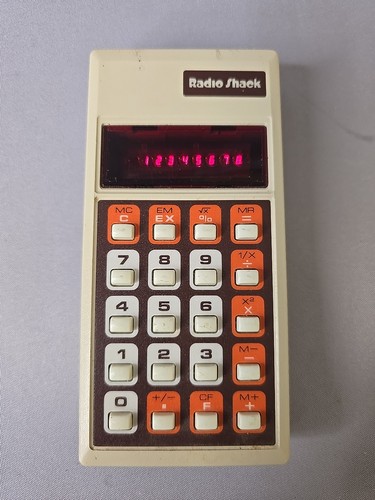 Calcolatrice elettronica NOS Radio Shack EC-415 testata funzionante - Foto 2 di 8