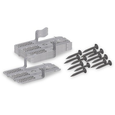 WAL~BOARD Drywall Repair Clips for 1/2 in & 5/8 in Panels, 6 Pack