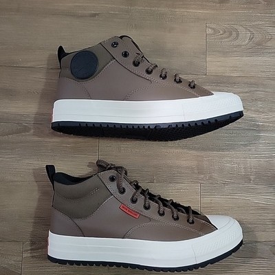 Converse CTAS Malden Street Faux Leather Mid Boots‎ Men\'s Size 13 Brown A13225C Converse CTAS Malden Street Grounded Men main image 4