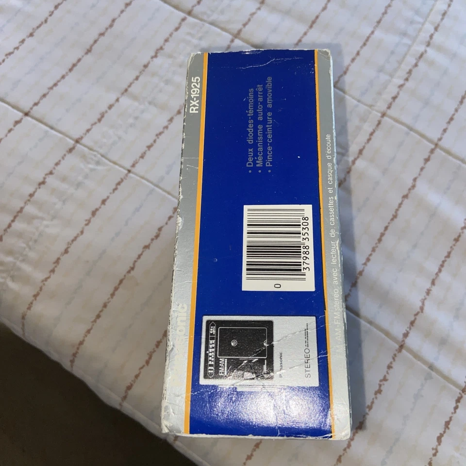 Panasonic RX-1925 Stereo Radio Cassette Player  Headphones Parts Only - Image 3 of 4