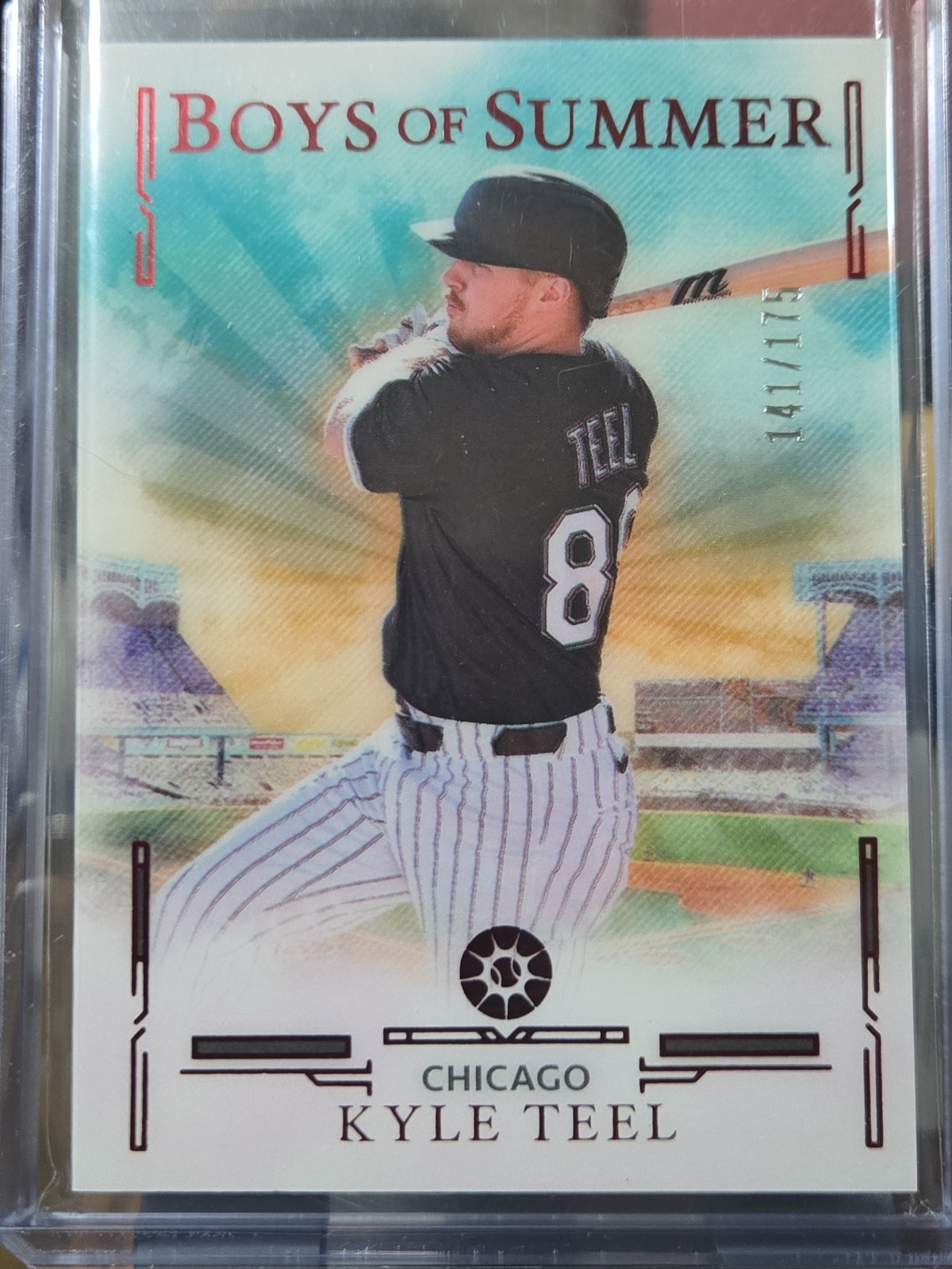 2025 Panini Boys of Summer #79 Kyle Teel Red 141/175