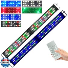 KZKR Upgraded Aquarium Light 11 to 78 inch Full Spectrum Fish Tank Light Adju