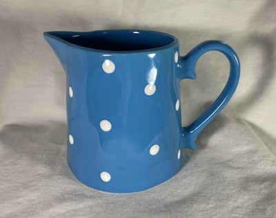 Maxwell Williams  Sprinkle Blue   Stoneware Creamer Pre Owned