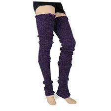  Super Long Leg Warmers (Violet) 