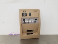 11 Cadillac Escalade Luxury Roof Console Tan Front Center With Sunroof