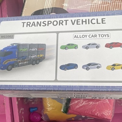 Transport Vehicle Alloy Truck Car Toys Play Set Multicolor MG3002 Ages 3-4 Years