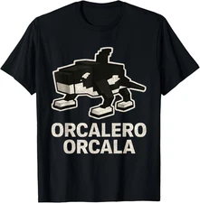 Orcalero Orcala - Funny Italian Brainrot Kids Gaming Meme T-Shirt Gift for Dad,