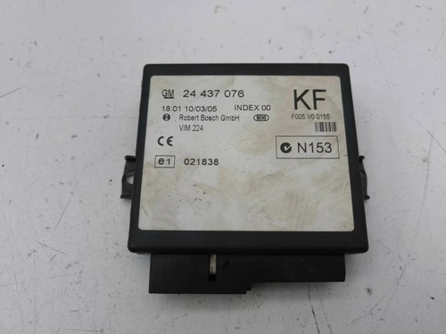 Opel Zafira A 2005 Komfortsteuergerät Bordnetzsteuergerät 24437076 AMD134642