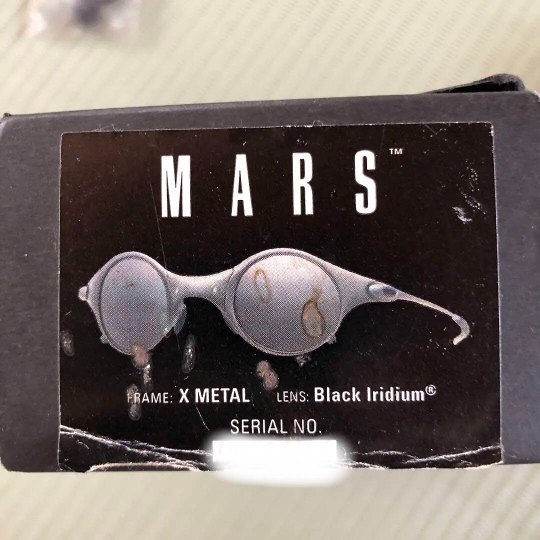 Oakley Mars Sunglasses X-Metal Black Iridium Fashion Accessories