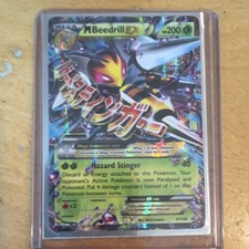 beedrill ex pokemon card Grass Hazard Stinger (40) Discard all Energy attached to this Pokémon How To Play A Beedrill