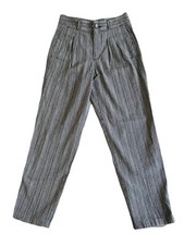 Vintage Lizwear High Rise Pleated Trouser Pant Size 10P Office Career Preppy