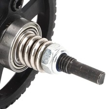 (Black)Differential Slipper Clutch 54T Aluminum Steel Differential Gear Slip|