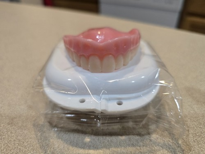 #ad 🦷1 Upper Only 3D Small adult denture🦷PLEASE READ CHECK amp; YOUR measurements $180.00