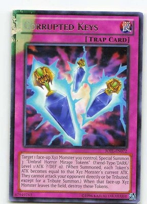 Corrupted Keys JOTL-EN072 Judgment of the Light Common MP Yu-Gi-Oh