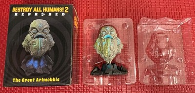 DESTROY ALL HUMANS 2 Reprobed FIGURE TOY The Great Arkwobble New in Box Rare